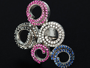 Semra ecer bracelet gümüş white background beyaz fon